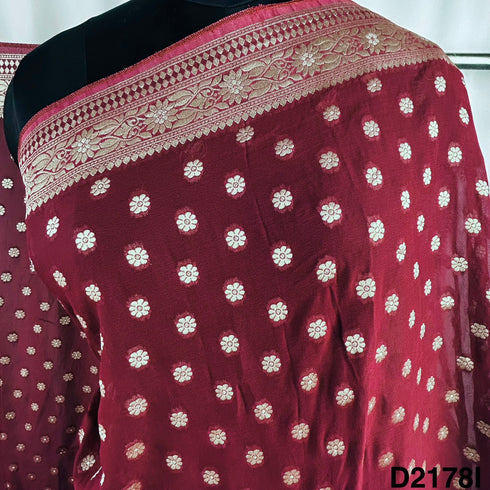 Banarasi Georgette Dupatta-D2178